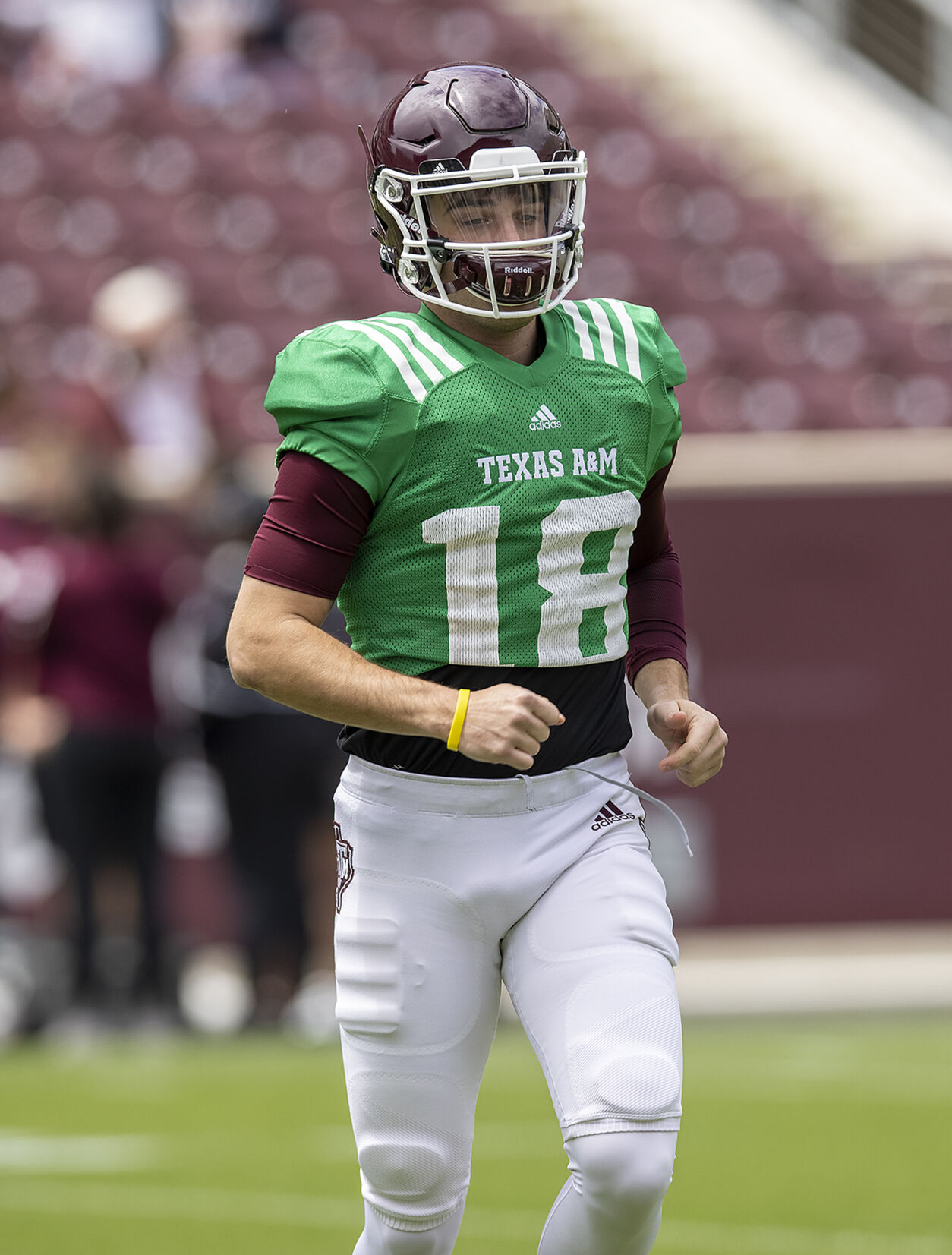 Spring football practice